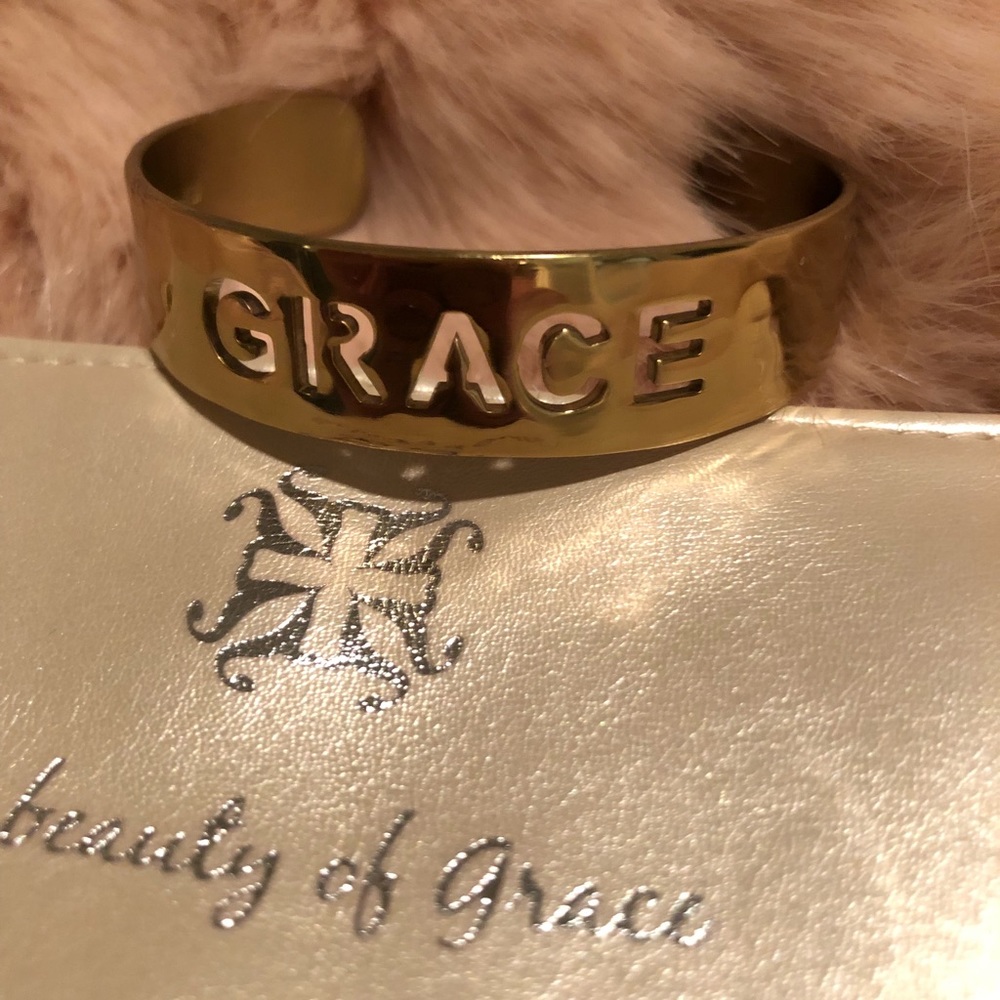 Rustic Cuff Gold Hammered Bracelet